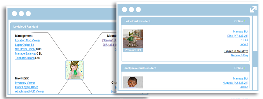 Smart MoonBots Dashboard